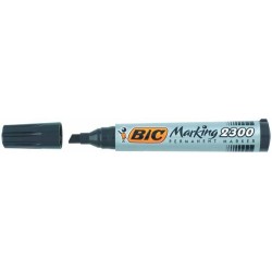 MARKER PERMANENTNY BIC MARKING 2300 ECOLUTIONS 8209263 CZARNY ŚCIĘTA 3.7-5.5MM