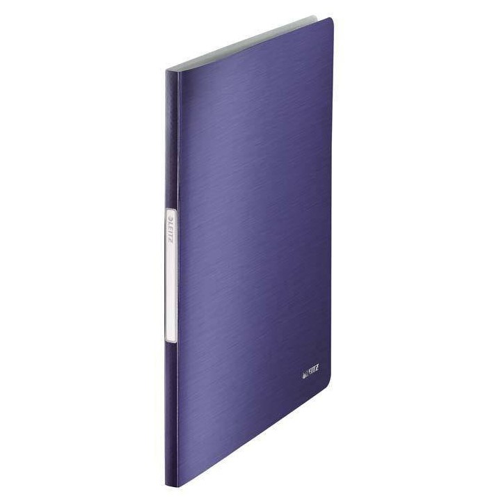 ALBUM OFERTOWY A4 LEITZ STYLE 39580069 NIEBIESKI 20 KOSZULEK