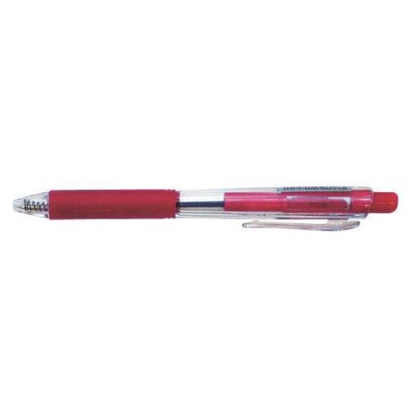 DŁUGOPIS AUTOMATYCZNY PENTEL BK437-B CZERWONY 0.7