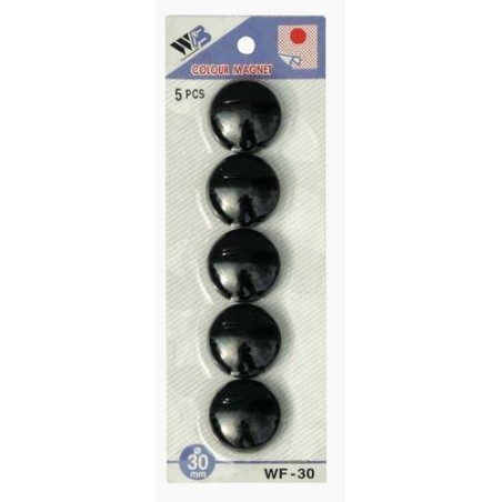 MAGNESY 30MM ARGO WF 607081 CZARNY 5SZT