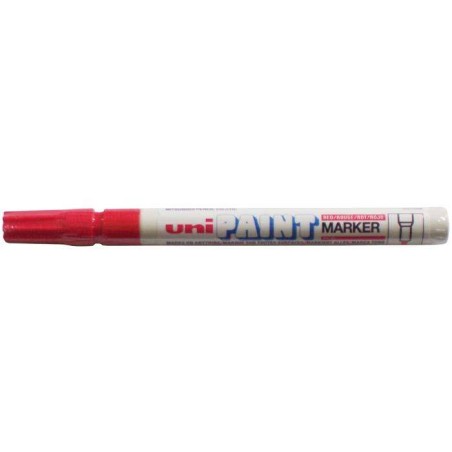 MARKER OLEJOWY UNI PX-21 66318 CZERWONY OKRĄGŁA KOŃCÓWKA 0.8-1.2MM