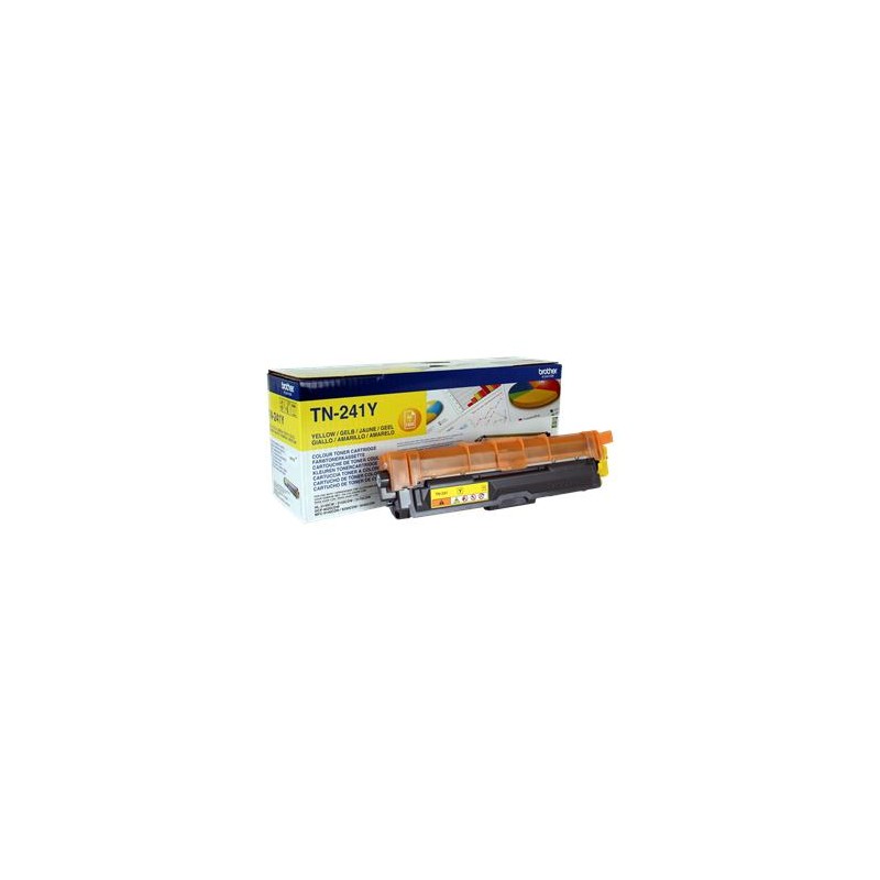 TONER ORYGINALNY BROTHER TN241Y YELLOW 1400 STRON