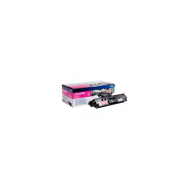 TONER ORYGINALNY BROTHER TN329M MAGENTA 6000 STRON