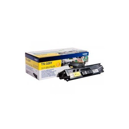 TONER ORYGINALNY BROTHER TN329Y YELLOW 6000 STRON