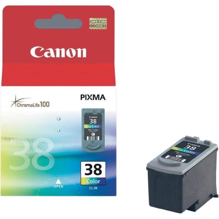 TUSZ ORYGINALNY CANON CL38 2146B001 3-COLOUR  205 STRON