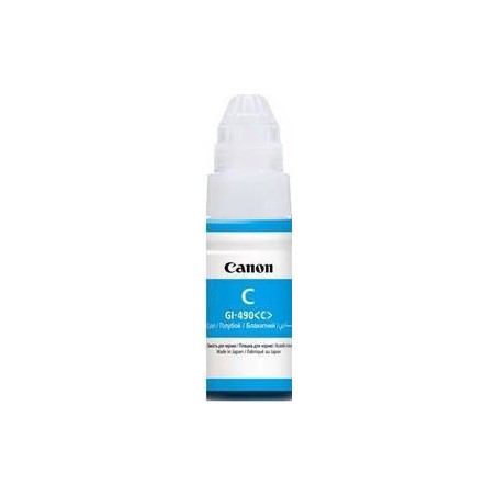 TUSZ ORYGINALNY CANON GI490C 0664C001 CYAN  70 ML