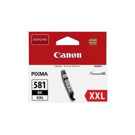 TUSZ ORYGINALNY CANON CLI581BK XXL 1998C001 CZARNY  4590 STRON 11.7ML