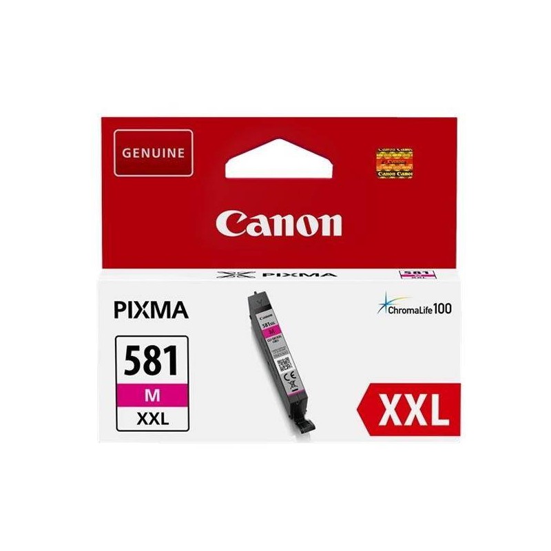 TUSZ ORYGINALNY CANON CLI581M XXL 1996C001 MAGENTA  747 STRON