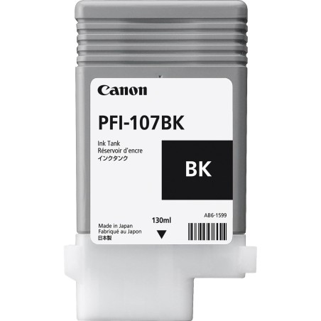 TUSZ ORYGINALNY CANON PFI107BK 6705B001 CZARNY  130 ML