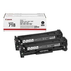 TONER ORYGINALNY CANON CRG718BK 2662B017  2-PACK KORPORACYJNY CZARNY  2 X 3400 STRON