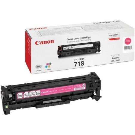 TONER ORYGINALNY CANON CRG718M 2660B002 MAGENTA  2900 STRON