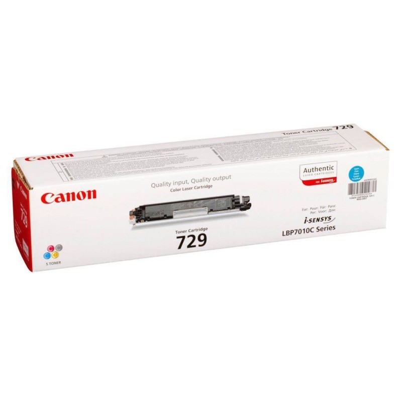 TONER ORYGINALNY CANON CRG729C 4369B002 CYAN  1000 STRON