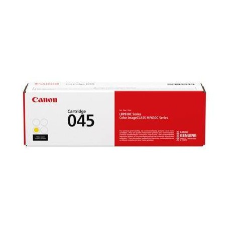 TONER ORYGINALNY CANON CRG045Y 1239C002 YELLOW  1300 STRON