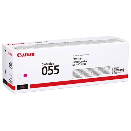 TONER ORYGINALNY CANON CRG055M 3014C002 MAGENTA  2100 STRON