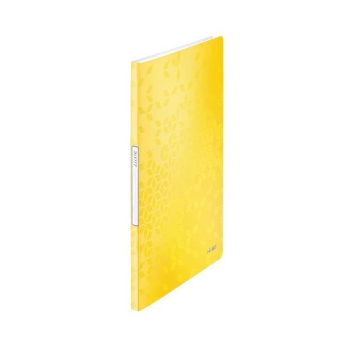 ALBUM OFERTOWY A4 LEITZ WOW 46310016 ŻÓŁTY 20 KOSZULEK