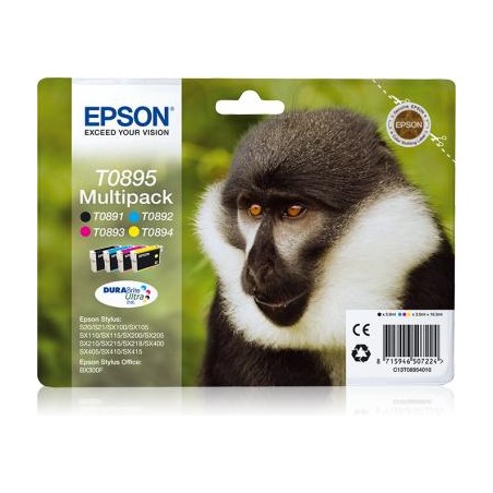 TUSZ ORYGINALNY EPSON T0895 C13T08954010 CMYK  16,3 ML