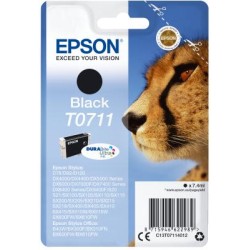 TUSZ ORYGINALNY EPSON T0711 C13T07114012 CZARNY  7,4 ML