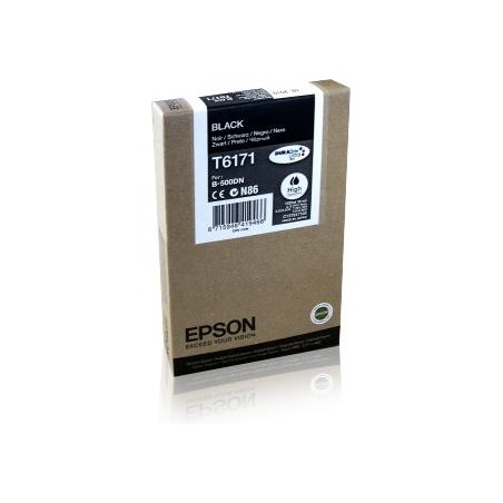 TUSZ ORYGINALNY EPSON T6171 C13T617100 CZARNY  4000 STRON