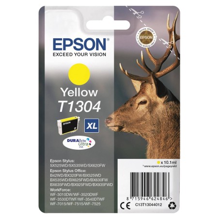 TUSZ ORYGINALNY EPSON T1304 C13T13044012 YELLOW  10,1 ML