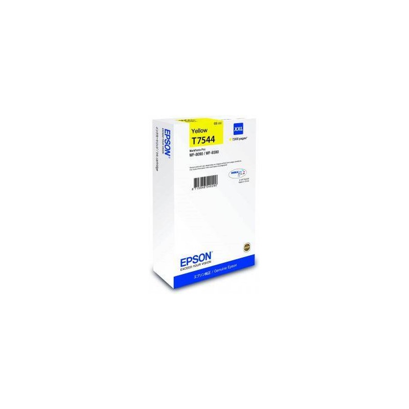 TUSZ ORYGINALNY EPSON T7544 C13T754440 YELLOW  7000 STRON