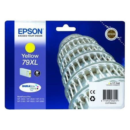 TUSZ ORYGINALNY EPSON T7904/79XL C13T79044010 YELLOW  17,1 ML