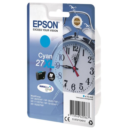 TUSZ ORYGINALNY EPSON T2712 C13T27124012 CYAN  10,4 ML