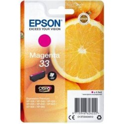 TUSZ ORYGINALNY EPSON T3343 C13T33434012 MAGENTA  4,5 ML