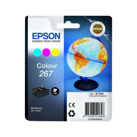 TUSZ ORYGINALNY EPSON T2670 C13T26704010 3-COLOUR  200 STRON