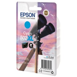 TUSZ ORYGINALNY EPSON 502XL C13T02W24010 CYAN  470 STRON