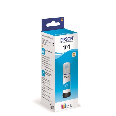 TUSZ ORYGINALNY EPSON 101 T03V24A C13T03V24A CYAN  70 ML