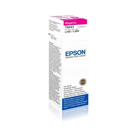 TUSZ ORYGINALNY EPSON T66434A C13T66434A MAGENTA  6400 STRON