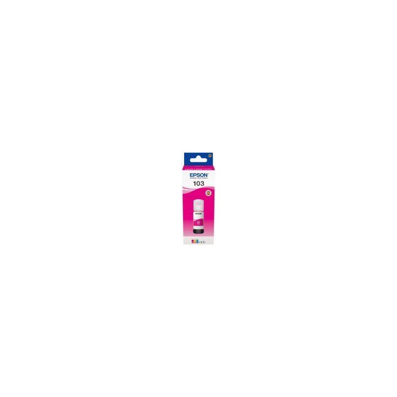 TUSZ ORYGINALNY EPSON 103 C13T00S34A MAGENTA  65 ML