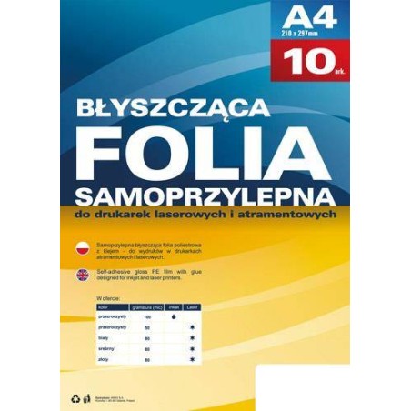 Folia laserowa A4 ARGO 434011 10ark