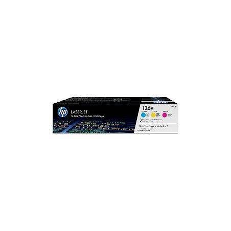 TONER ORYGINALNY HP126A CF341A CMY 3*1000 STRON