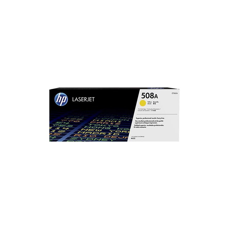 TONER ORYGINALNY HP508A CF362A YELLOW 5000 STRON