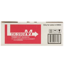 TONER ORYGINALNY KYOCERA TK590M TK590M1T02KVBNL0 MAGENTA 5000 STRON