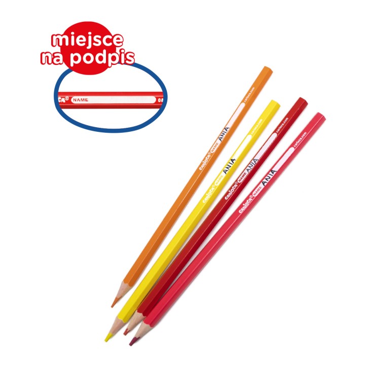 Kredki sześciokątne CARIOCA