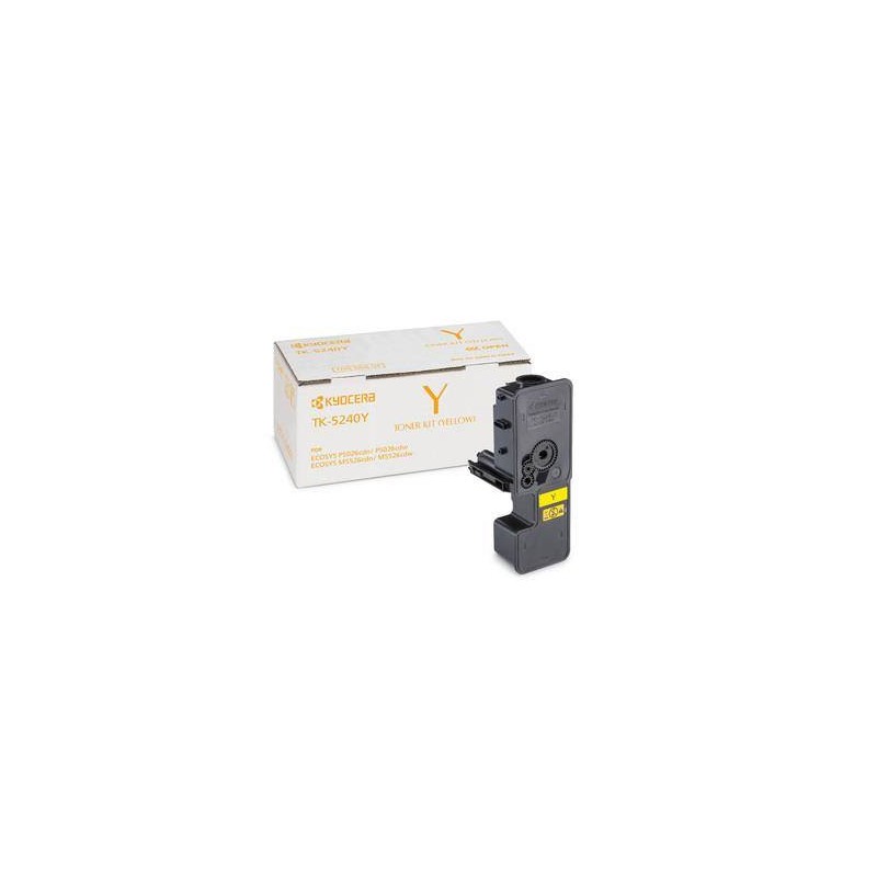 TONER ORYGINALNY KYOCERA TK5240Y TK5240Y1T02R7ANL0 YELLOW 3000 STRON