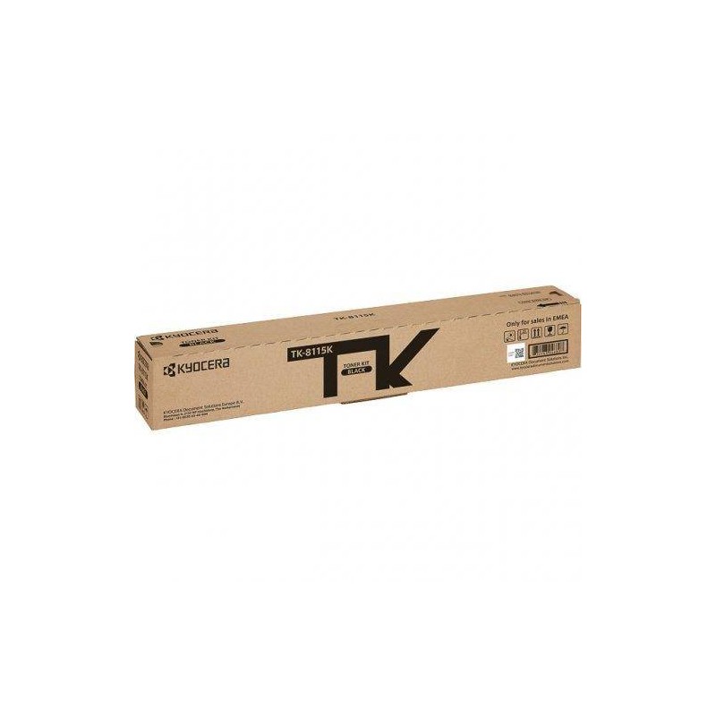 TONER ORYGINALNY KYOCERA TK8115K TK8115K1T02P30NL0 CZARNY 12000 STRON