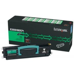 TONER ORYGINALNY LEXMARK E350H80G CZARNY 9000 STRON