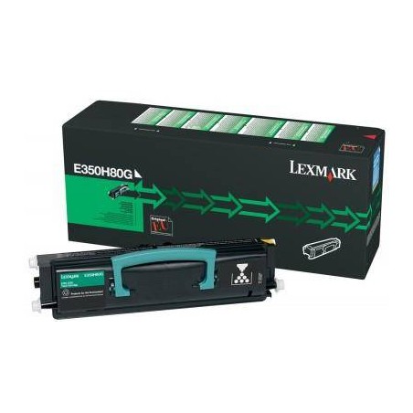 TONER ORYGINALNY LEXMARK E350H80G CZARNY 9000 STRON