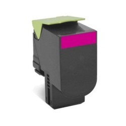 TONER ORYGINALNY LEXMARK 80C2SME MAGENTA 2000 STRON