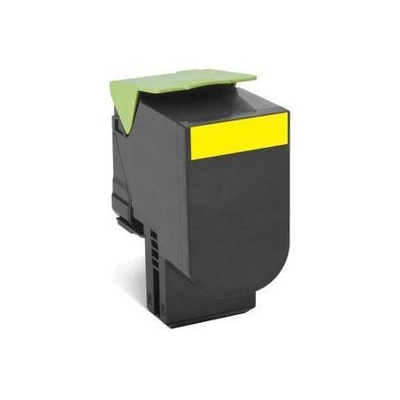 TONER ORYGINALNY LEXMARK 80C2XYE YELLOW 4000 STRON