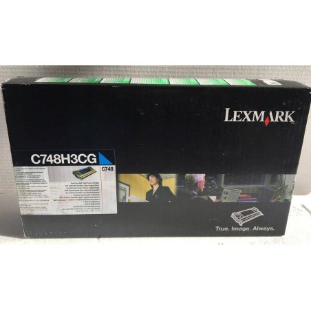 TONER ORYGINALNY LEXMARK C748H3CG CYAN 10000 STRON