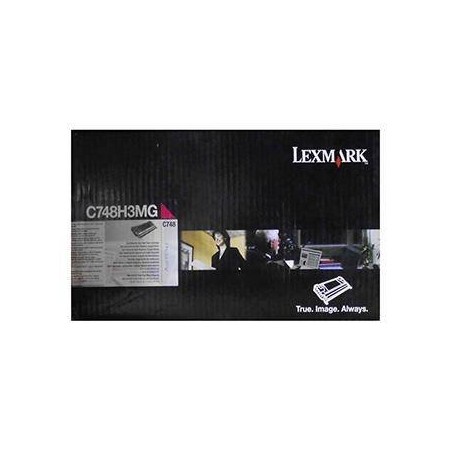 TONER ORYGINALNY LEXMARK C748H3MG MAGENTA 10000 STRON