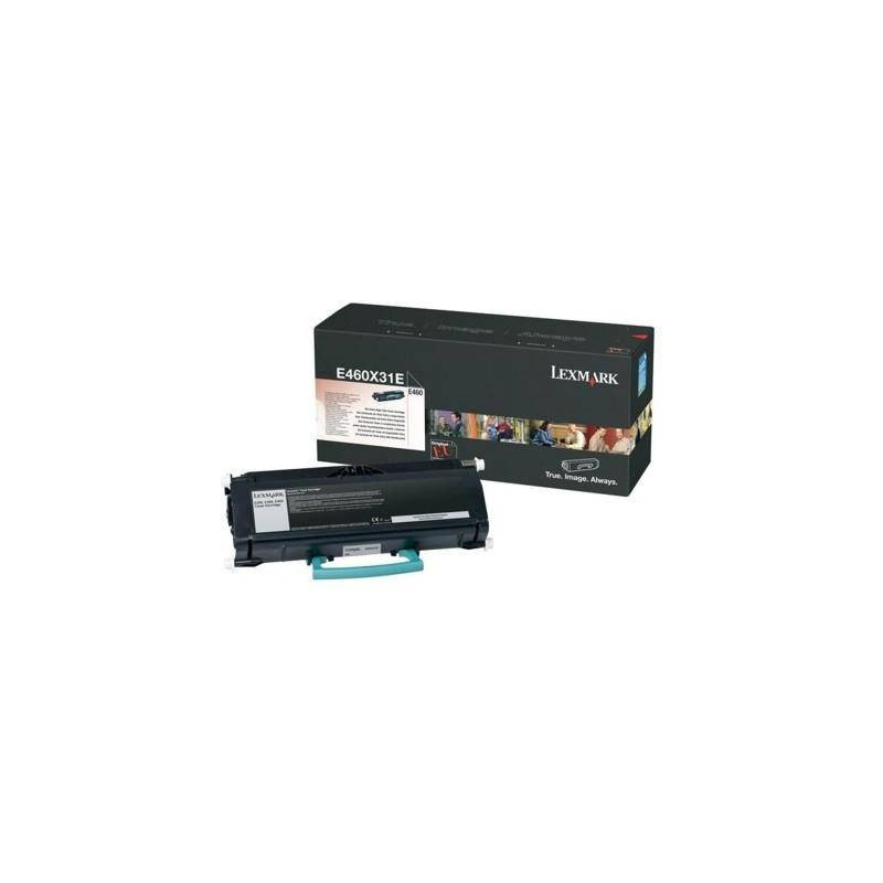 TONER ORYGINALNY LEXMARK E460X31E CZARNY 15000 STRON