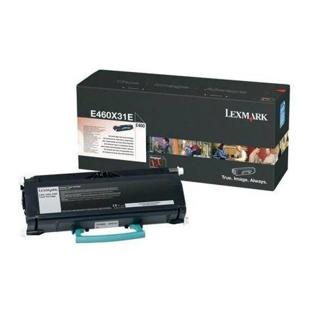 TONER ORYGINALNY LEXMARK E460X31E CZARNY 15000 STRON