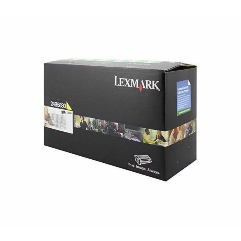 TONER ORYGINALNY LEXMARK 24B5830 YELLOW 18000 STRON