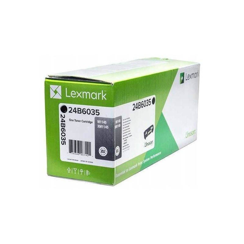 TONER ORYGINALNY LEXMARK 24B6035 CZARNY 16000 STRON