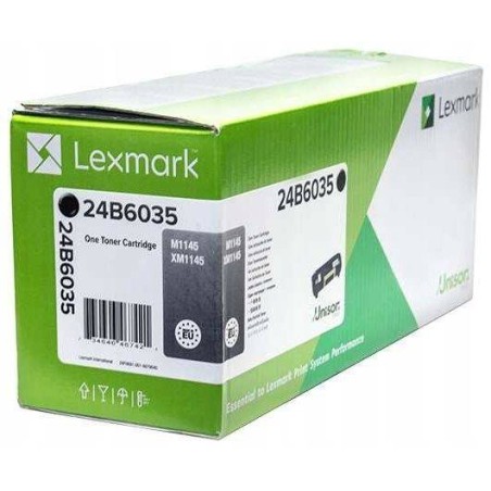 TONER ORYGINALNY LEXMARK 24B6035 CZARNY 16000 STRON